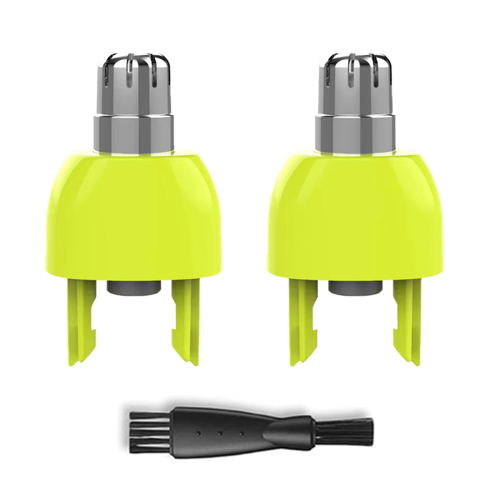 Brangdy Nose Hair Trimmer Replacement Heads for Philips OneBlade QP2520 QP2630 QP6520 QP6530 Shaver Rinsable Dual Edge Blade