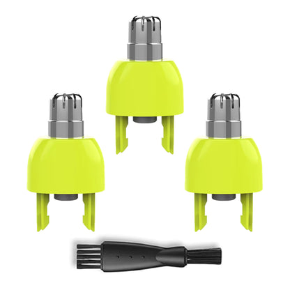 Brangdy Nose Hair Trimmer Replacement Heads for Philips OneBlade QP2520 QP2630 QP6520 QP6530 Shaver Rinsable Dual Edge Blade