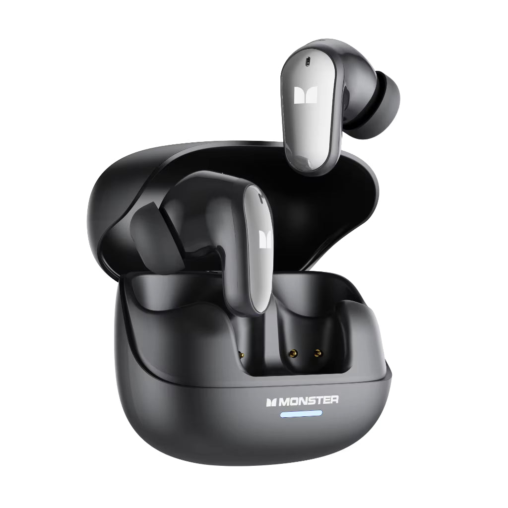 Monster MQT52 Wireless Headphones Bluetooth 5.4 HIFI Stereo Earphones Talking Noise Canceling Music Gaming Headset with Mic