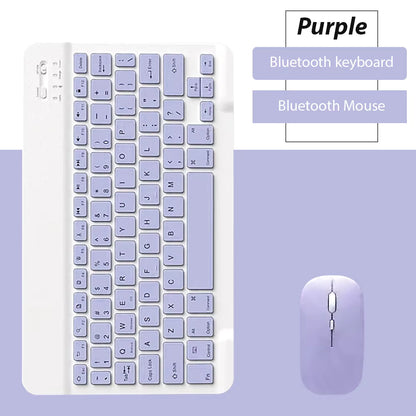 Bluetooth Wireless Keyboard Universal Mobile Phone Tablet Keyboard And Mouse Mini Bluetooth Keyboard Ipad Keyboard Accessories