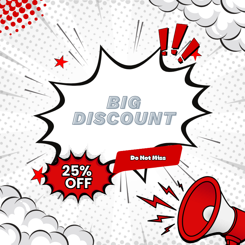 Discount Announcement!