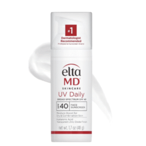 EltaMD UV Daily SPF 40 Face Sunscreen Moisturizer, 1.7 oz Pump
